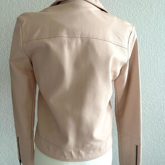 Glassons Pink Faux Leather Jacket - Picture 8 of 11